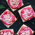 Pizzettis mit roter Bete & Fenchel