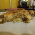 Kuchen: Apfelkuchen mit Käsedecke