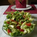 Avocado-Tomaten-Salat auf Lollo Bianco