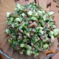 Salat: Gurken-Baconsalat
