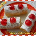 ~ Kleingebäck süß ~ Mini - Zitronenröllchen