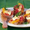 Tomaten-Orangen-Crostini