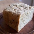 Vollkornbrot mit Curry und Lauch