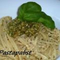 Walnuss Pesto zu Spaghetti