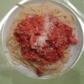 Spaghetti mit Matschsauce