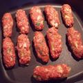 Cevapcici mit Paprika-Reis