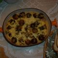 Rosenkohl-Mais-Käse-Auflauf / Resteverwertung
