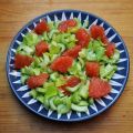 Staudensellerie-Grapefruit-Salat