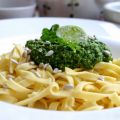 PASTA mit WILDKRÄUTERPESTO - Vogelmiere,[...]