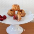 Kokos Gugl mit Himbeeren