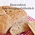 Frisches Sonntagsglück aus dem Backofen:[...]