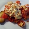 Gemüsemoussaka mit Feta
