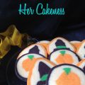 Kürbis und Hexenhut Cookies