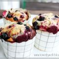 Süße Sonntags Sünde: Frucht Quark Muffins