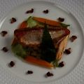 Gebratenes Rotbarbenfilet auf Rheintaler Ribel[...]