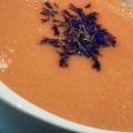 Karotten-Sellerie-Suppe mit Lavendel