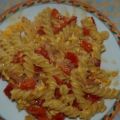 Fusilli mit Paprika-Sahnesoße