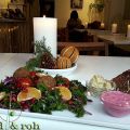 Weihnachtsessen in Schweden - Julbord rohvegan