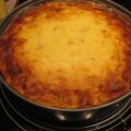 Kuchen- Apfel quarkig auf Knusperboden