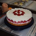 Mascarpone-Erdbeer-Torte