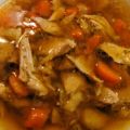 Hühnersuppe kräftig - etwas anders
