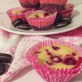 Cheesecake Muffins mit Himbeeren und Oreoboden[...]
