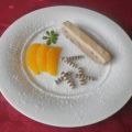 Lebkuchen Parfait und Gewürz - Orangen ...