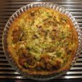 Garnelen-Lauchzwiebel-Quiche