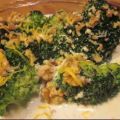 Brokkoli-Gratin mit Sahnesoße