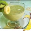 Getränke: Banane - Kiwi - Fruchtshake