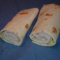 Wraps mit Putenfüllung