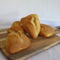Ciabatta Brötchen mit Sauerteig