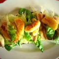 leckeres Brot mit Avocado-Apfel