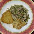 Kalbsschnitzel im Römertopf mit Kartoffelrösti[...]