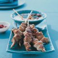 Hähnchen-Satay mit Erdnuss-Soße
