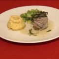 Kalbsfilet mit Kräuterfüllung, dazu[...]