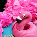 Flamingo Torte zum Geburtstag