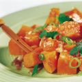 Kürbis in Tamarindensauce