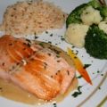 Fischschnitten mit Sambal-Oelek-Reis an[...]