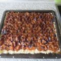 Zwetschgenkuchen mit Knusperstreuseln vom Blech