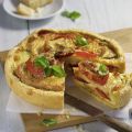 Tomaten-Mozzarella-Kuchen
