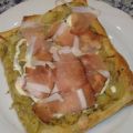 Blätterteig-Kartoffelgebäck mit Tiroler Speck