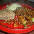 Asia: Thunfisch in Sesam mit Gemüse und[...]