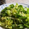 Risotto mit römischem Salat