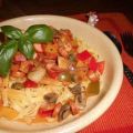 Paprika-Würstchen-Gulasch