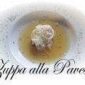 Hühnersuppe mit Ei (Zuppa alla Pavese)