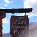 Impressions of Traveling - Zion National Park,[...]