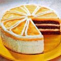 Schokoladen Zitronen Torte