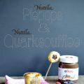 Ein vornehmes Nutella-Quarksoufflee im Glas,[...]