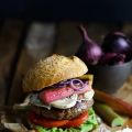 Vegetarischer Kidneybohnen Burger mit[...]